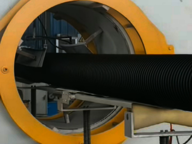 HDPE double-wall corrugated pipes machine
